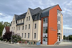 Rathaus der Gemeinde Lichtenau in Auerswalde, Ecke SO